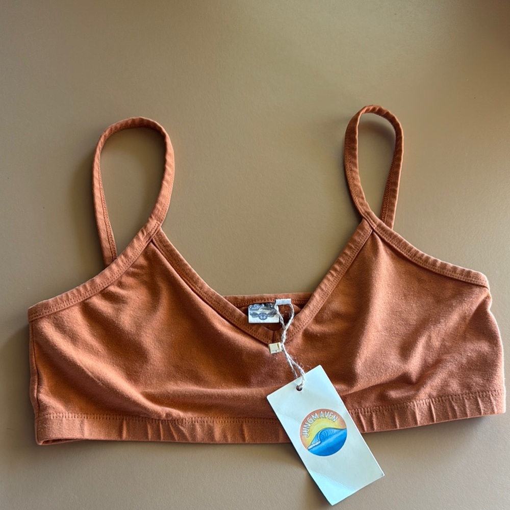 Jungmaven Tan Seamless Bra Intimates